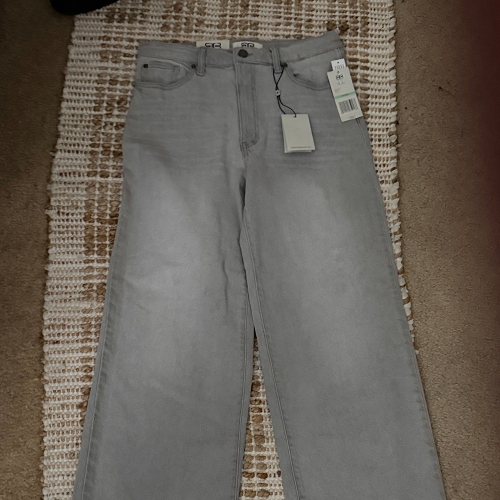 Robert Rodriguez Light Gray Straight Leg Jeans